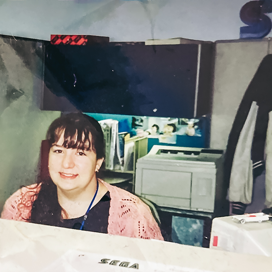 My desk at SEGA where my career began